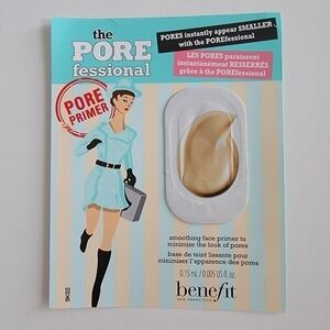 ⚪ FREE WITH ANY ORDER ⚪ BENEFIT COSMETICS THE POREFESIONAL PRIMER SAMPLE CARD